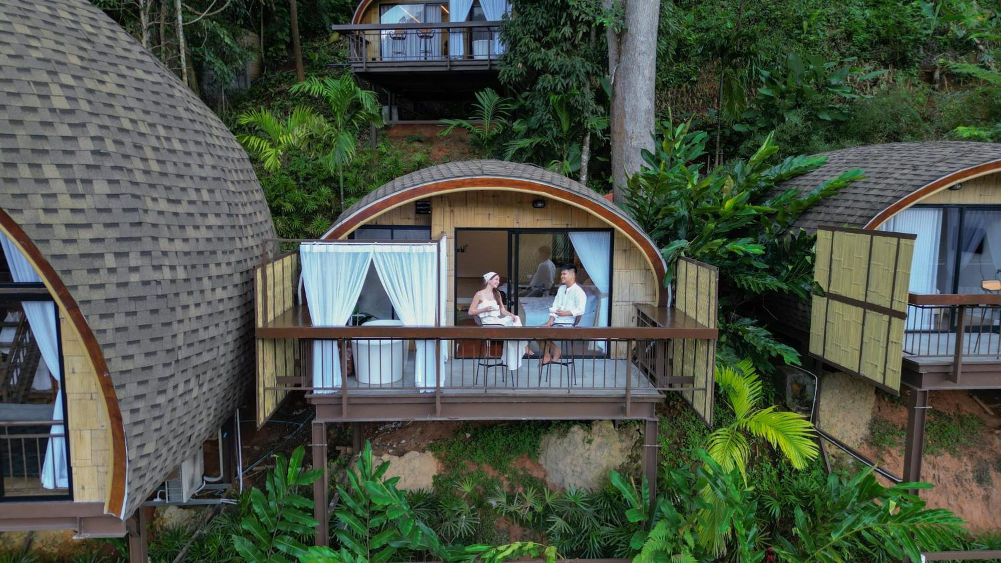 Rumah percutian T-story Maekampong Ban Pang Champi